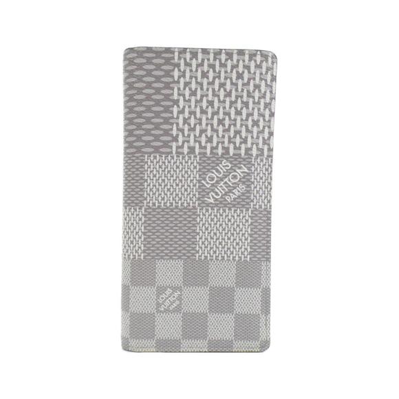 Louis Vuitton Damier Graphite 3D Portefeuille Brazza N60435 Wallet - Picture 1 of 9
